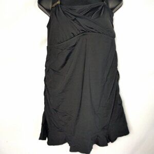 BECCA Etc. by Rebecca Virtue 1 Pc. Modest Black Swim Dress NWT Size 1X (16-18)